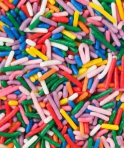 Rainbow Jimmies/Sprinkles 2lbs