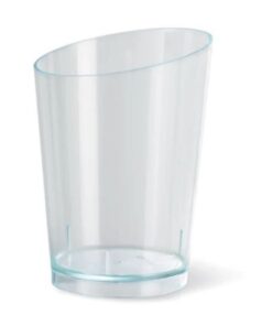 Verrine Round Clear Plastic Cup - 60cc