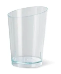 Verrine Round Clear Plastic Cup - 60cc