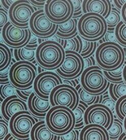 Blue Swirl Chocolate Transfer Sheet (5 Pack)