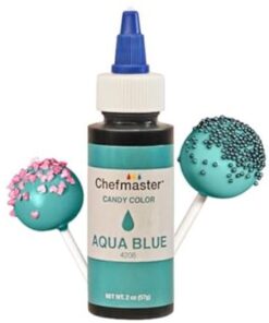 Aqua Blue Liquid Candy Colors 2oz.
