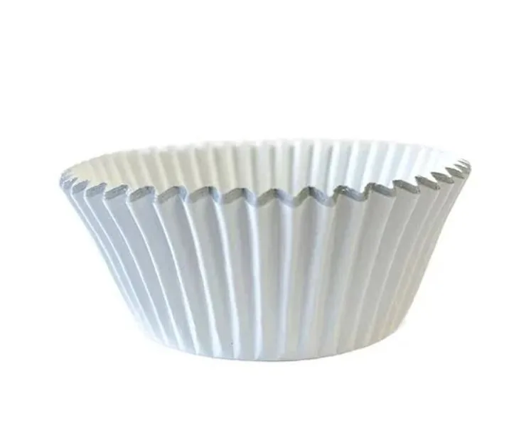 White Foil Baking Cups 100/case