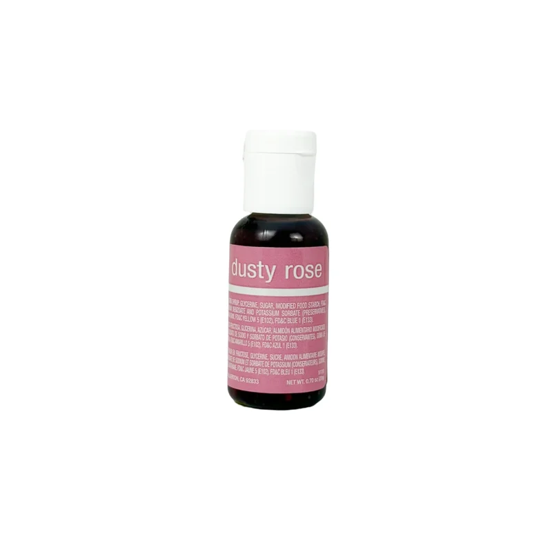 Dusty Rose Pink in a 0.7 oz bottle