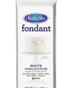 Satin Ice White Fondant 125g