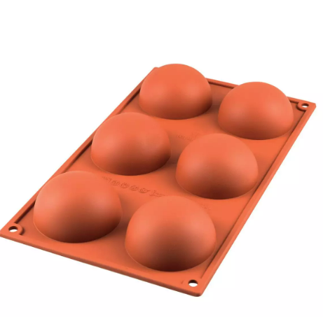 Silikomart Half Sphere SF002 - D2.75 H 1.37"