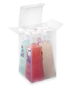 Clear Vinyl box for decor and display