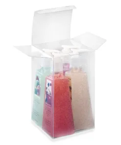 Clear Vinyl box for decor and display
