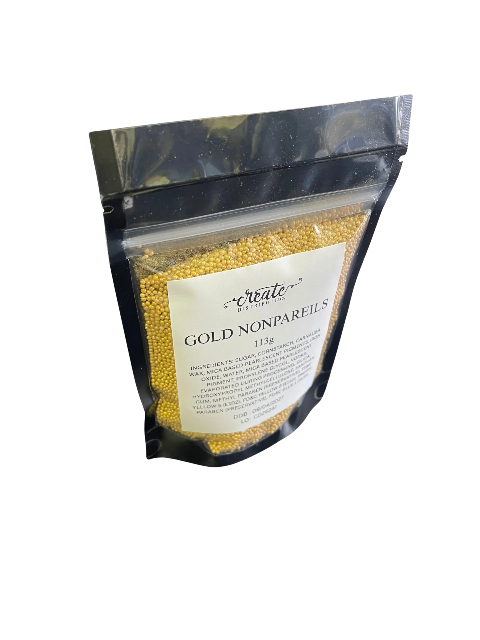 Gold Nonpareils - 454g