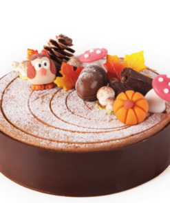 Chocolate Acorn 3D 3.8x2.4 cm Leman  - 96pc - Image 2